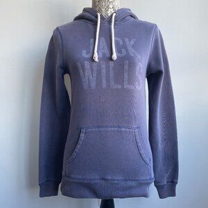 Jack Wills Mauve Classic Hoodie Sweatshirt size 4(US) 8(UK)